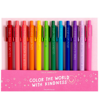 Color The World With Kindness Pen Set