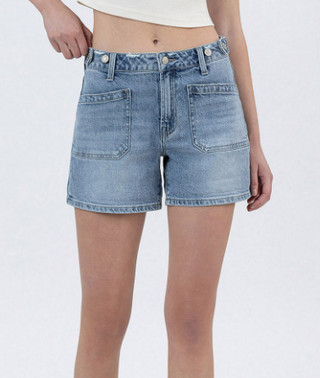 Vervet Cuffed Denim Shorts