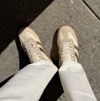 Dolce Vita Merit Sneaker - Gold Multi Linen