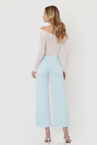 Vervet High Rise Crop Wide Leg