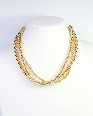 Bailey Layered Beaded Necklace