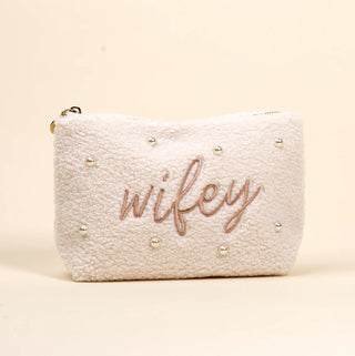 Wifey Teddy Pouch