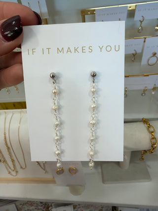 Sweet Honey Earrings - Silver
