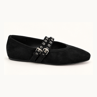 Corkys All Eyes On Me - Black Faux Suede