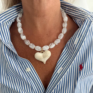 White Hannah Necklace