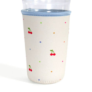 Cherry Dot Coffee Sleeve