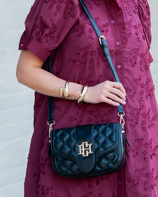 Griffin Crossbody Bag - Latte DQ