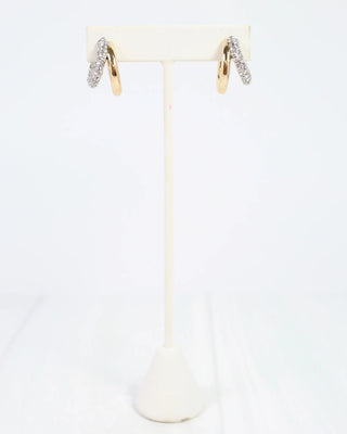 Darby Double Hoop Earring - Gold