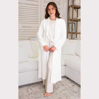 Classic Harbin Robe - Soft White