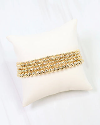 Ardmore Beaded Bracelet Set - Gold