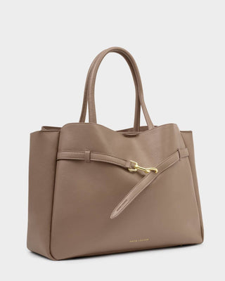 Maddie Work Tote Bag - Mocha
