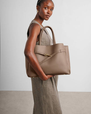 Maddie Work Tote Bag - Mocha