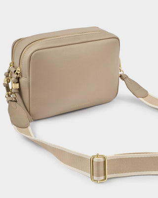 Lottie Large Crossbody Bag - Light Taupe