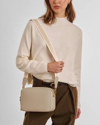 Lottie Large Crossbody Bag - Light Taupe