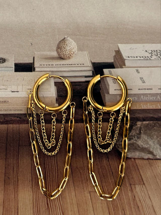 Milo Earrings - Gold