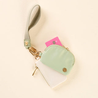 Pouch Wristlet - Sage