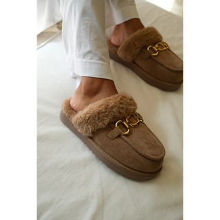 Davos Slip On Shoe - Taupe