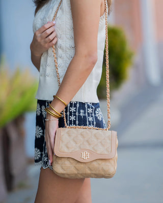 Elle Crossbody - Natural DQ