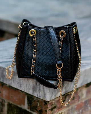 Lainey Mini Tote - Black