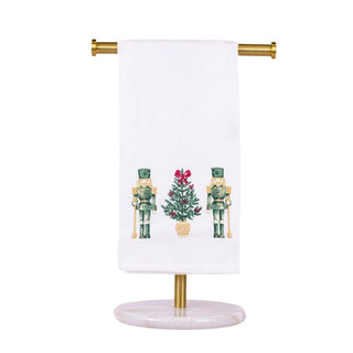 Watercolor Nutcracker Trio Hand Towel